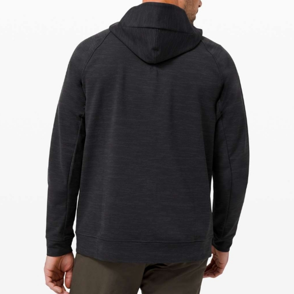 Lululemon City Sweat Full Zip Hoodie *Jacquard Black / Obsidian Large - Picture 2 of 13